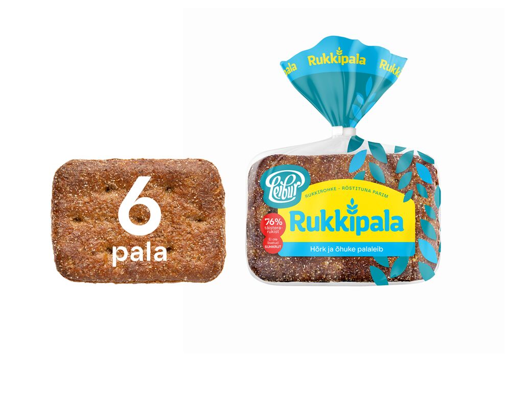 Leibur Rukkipala hõrk ja õhuke web